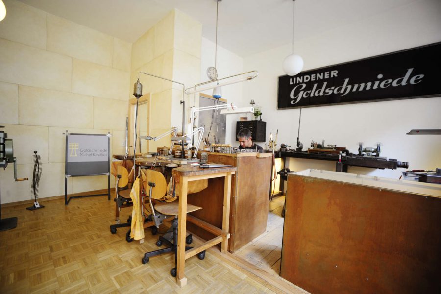 Arbeitsplätze Trauringworkshop